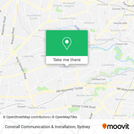 Mapa Constall Communication & Installation