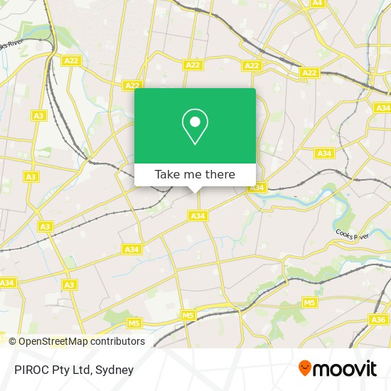 PIROC Pty Ltd map