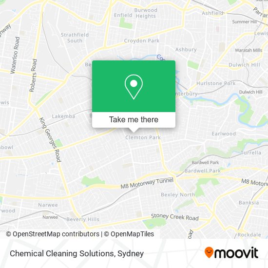 Chemical Cleaning Solutions map