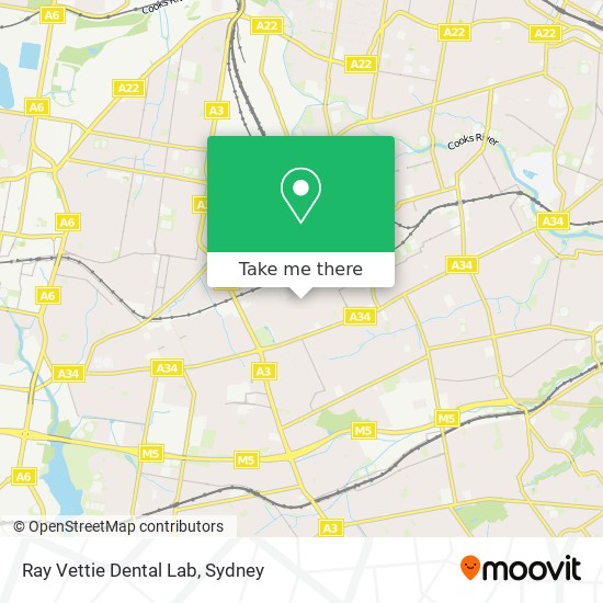 Mapa Ray Vettie Dental Lab