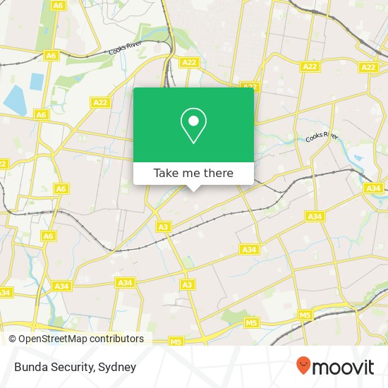 Bunda Security map