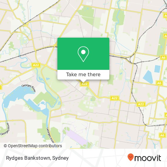 Rydges Bankstown map
