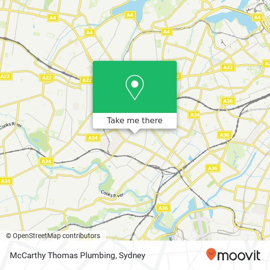 McCarthy Thomas Plumbing map