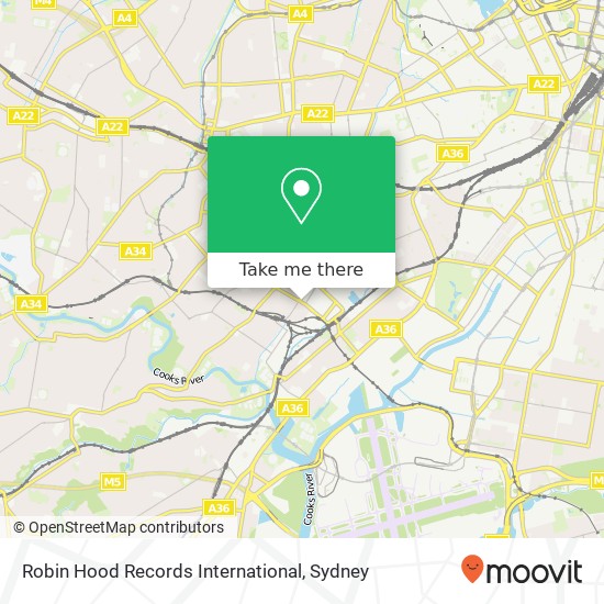 Robin Hood Records International map