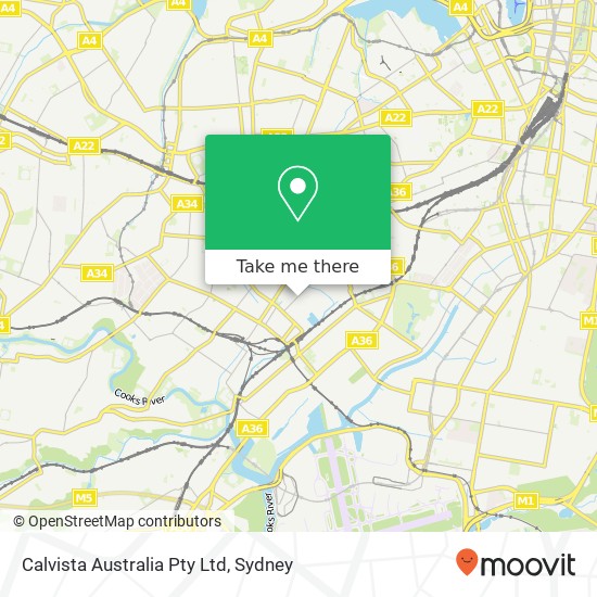 Calvista Australia Pty Ltd map