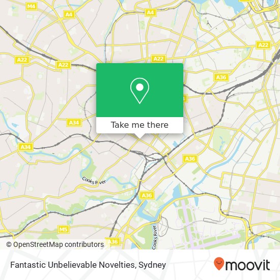 Mapa Fantastic Unbelievable Novelties