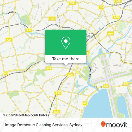 Mapa Image Domestic Cleaning Services