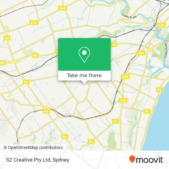 S2 Creative Pty Ltd map