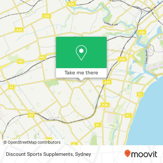 Discount Sports Supplements map