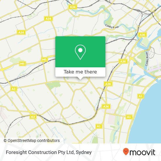 Foresight Construction Pty Ltd map