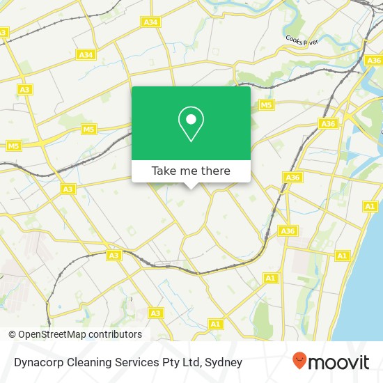 Dynacorp Cleaning Services Pty Ltd map