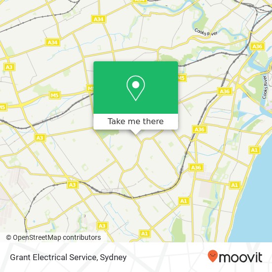 Grant Electrical Service map