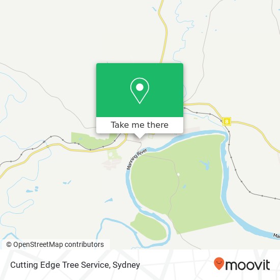 Cutting Edge Tree Service map