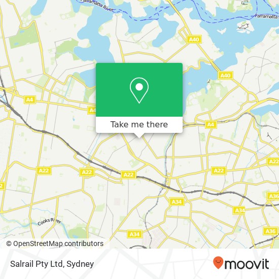 Salrail Pty Ltd map