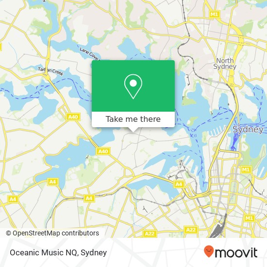 Oceanic Music NQ map