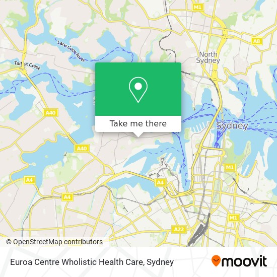 Mapa Euroa Centre Wholistic Health Care