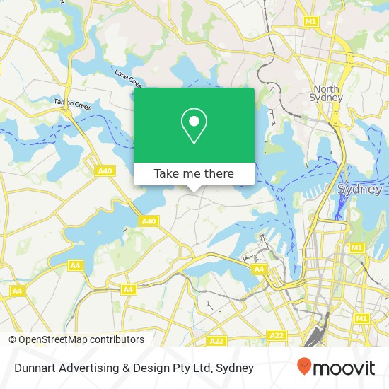 Dunnart Advertising & Design Pty Ltd map