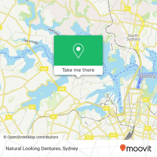 Natural Looking Dentures map