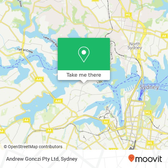 Mapa Andrew Gonczi Pty Ltd