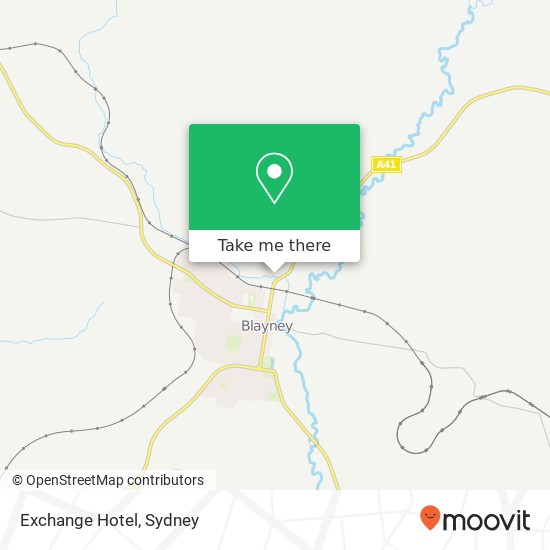 Exchange Hotel map