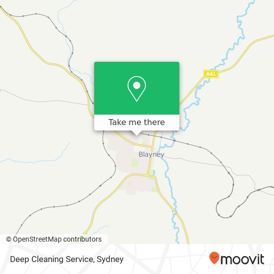 Deep Cleaning Service map