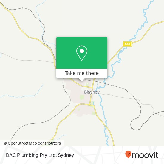 DAC Plumbing Pty Ltd map