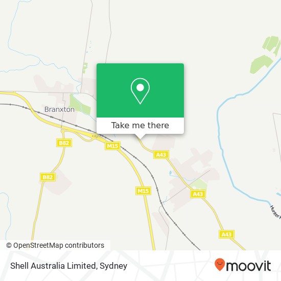 Shell Australia Limited map