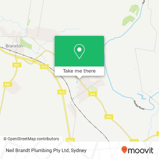Neil Brandt Plumbing Pty Ltd map