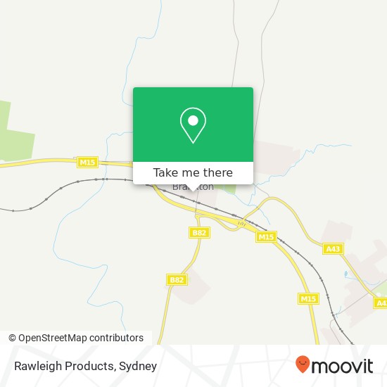 Rawleigh Products map