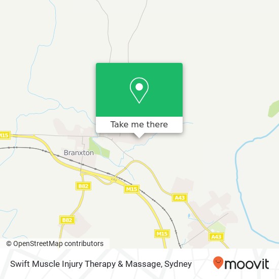Swift Muscle Injury Therapy & Massage map