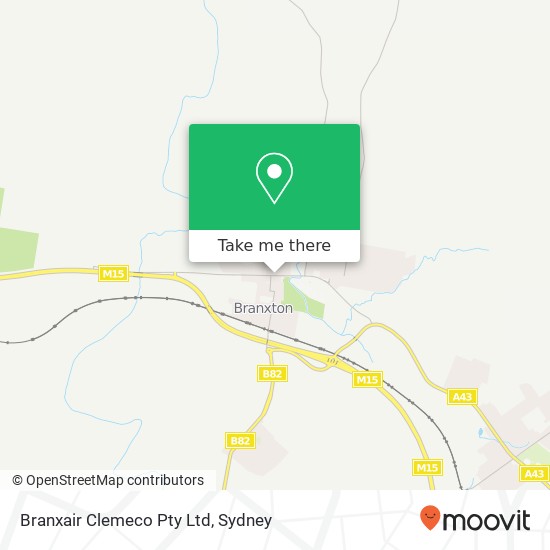 Branxair Clemeco Pty Ltd map