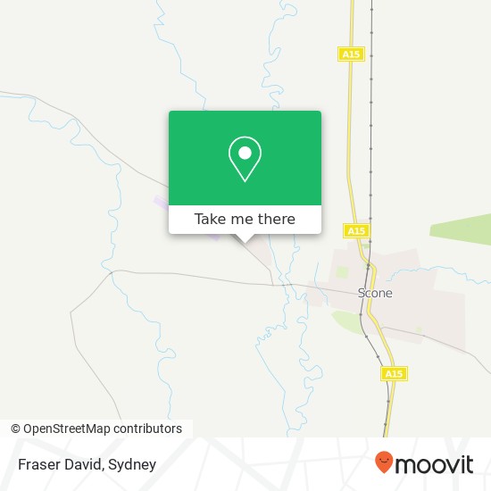 Fraser David map