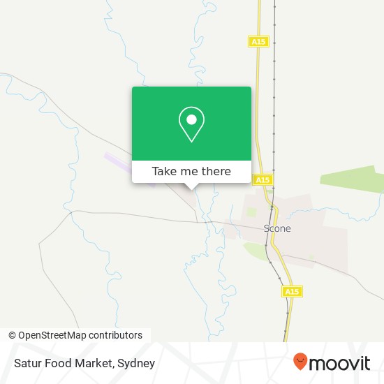 Satur Food Market map