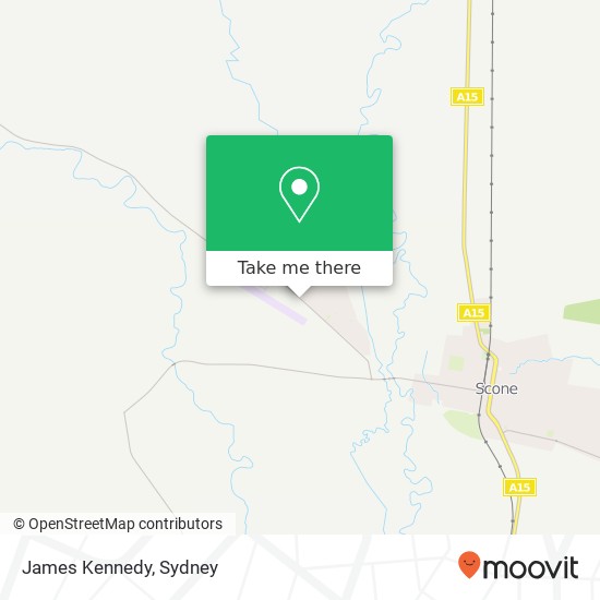 James Kennedy map