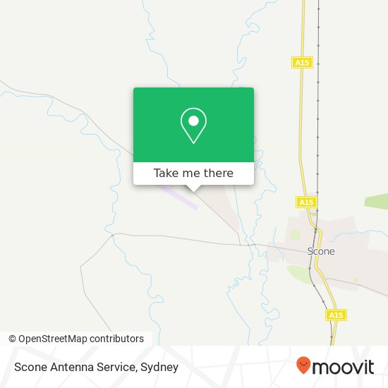 Scone Antenna Service map