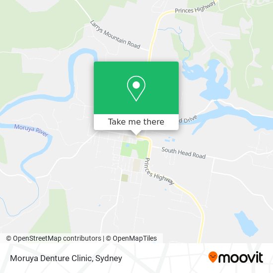 Moruya Denture Clinic map