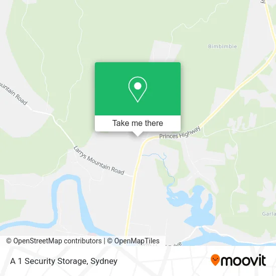 A 1 Security Storage map
