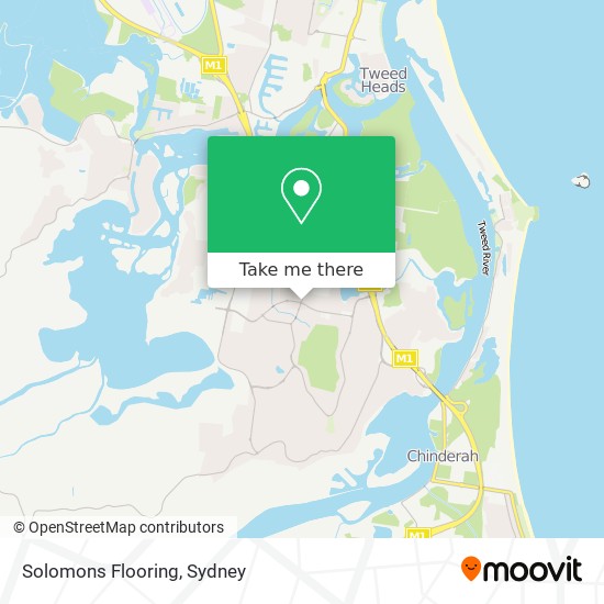 Solomons Flooring map