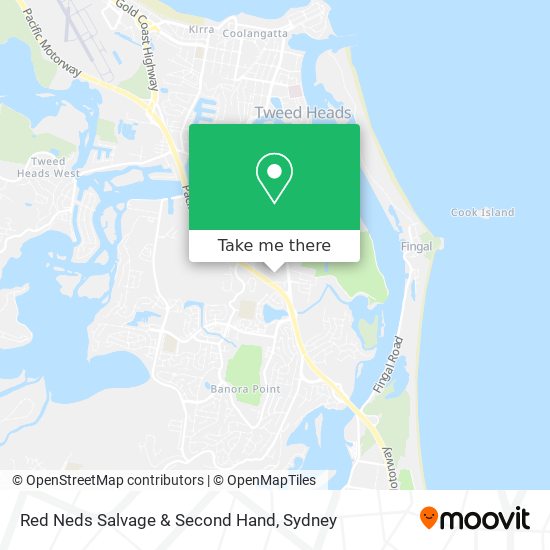 Red Neds Salvage & Second Hand map