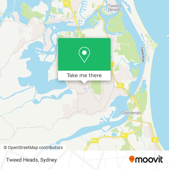 Tweed Heads map