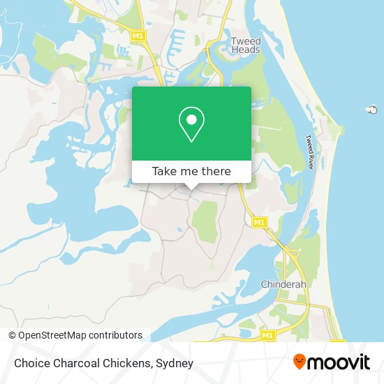 Choice Charcoal Chickens map