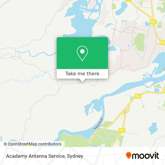 Academy Antenna Service map