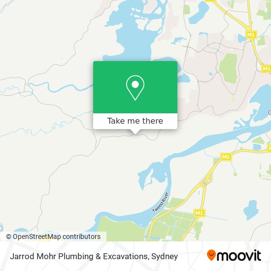 Jarrod Mohr Plumbing & Excavations map