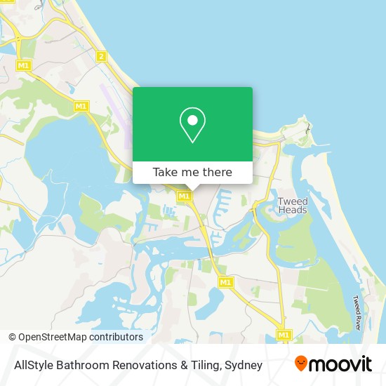 AllStyle Bathroom Renovations & Tiling map