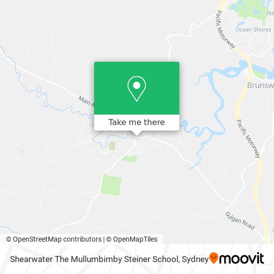 Shearwater The Mullumbimby Steiner School map