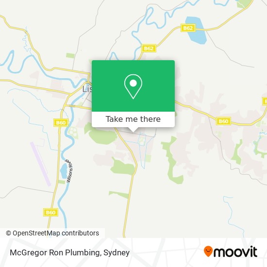 McGregor Ron Plumbing map