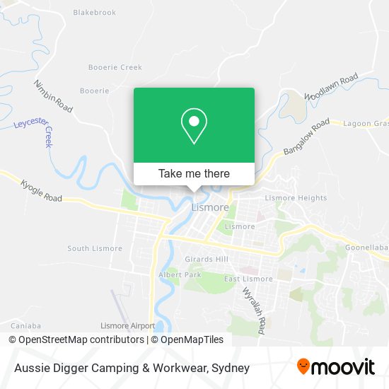 Aussie Digger Camping & Workwear map