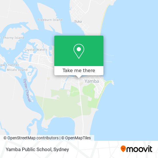 Yamba Public School map