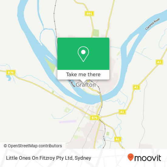 Little Ones On Fitzroy Pty Ltd map