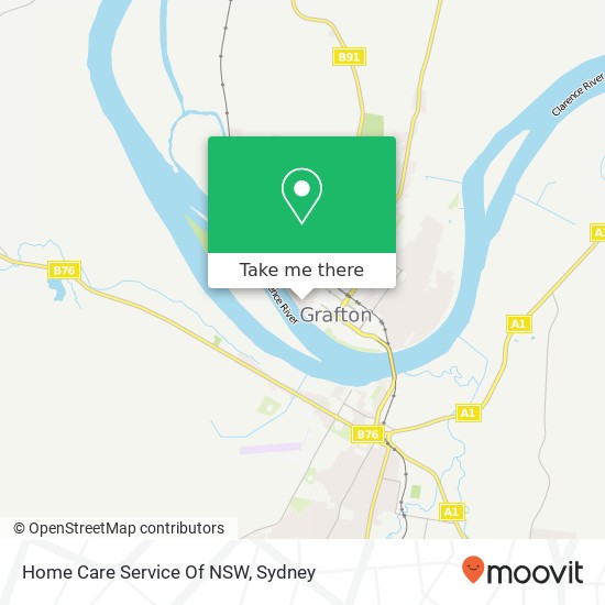 Mapa Home Care Service Of NSW